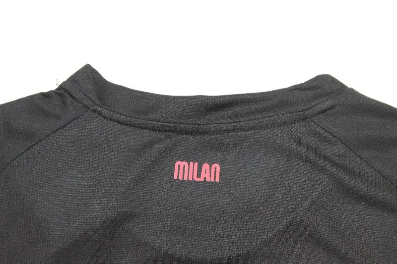 Thailand Quality(AAA) 25/26 AC Milan Home Long Sleeve Soccer Jersey