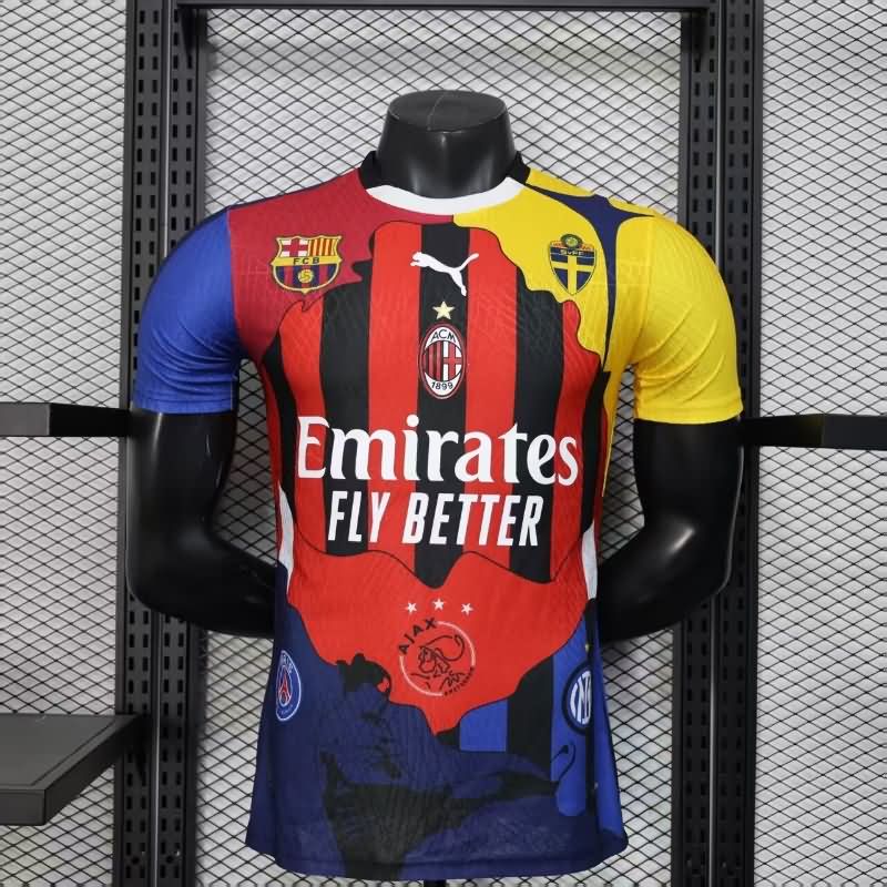 Thailand Quality(AAA) 25/26 AC Milan Special IBRAHIMOVIC Soccer Jersey (Player)