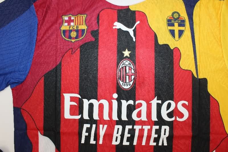Thailand Quality(AAA) 25/26 AC Milan Special IBRAHIMOVIC Soccer Jersey (Player)