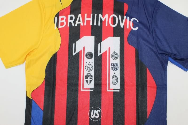 Thailand Quality(AAA) 25/26 AC Milan Special IBRAHIMOVIC Soccer Jersey (Player)