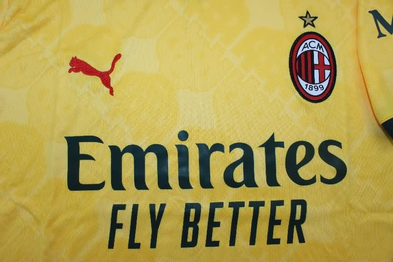 Thailand Quality(AAA) 25/26 AC Milan Third Soccer Jersey