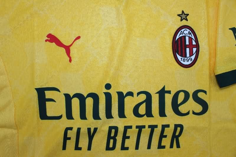 Thailand Quality(AAA) 25/26 AC Milan Third Soccer Jersey (Player)