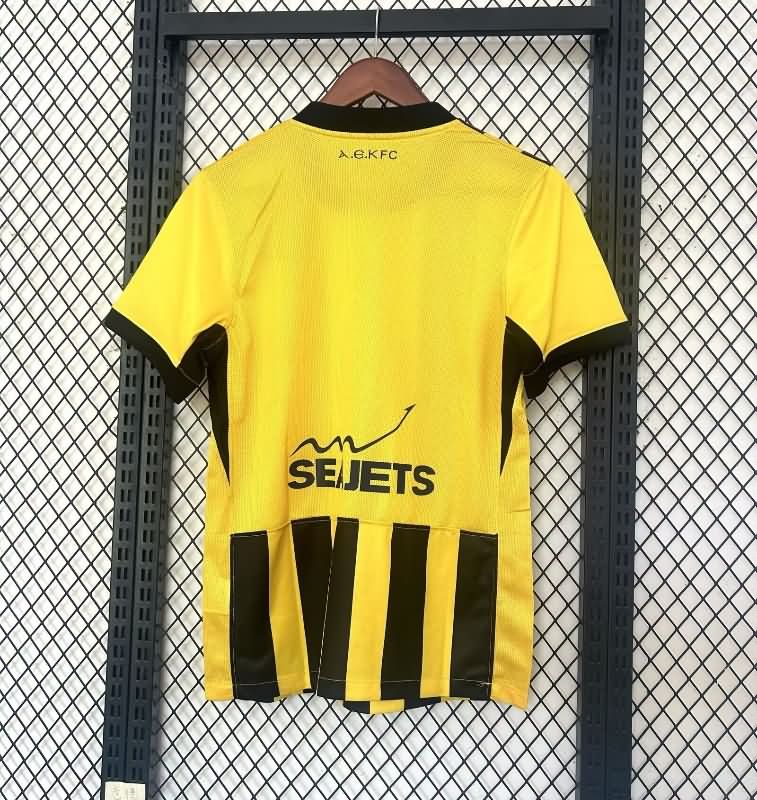 Thailand Quality(AAA) 25/26 AEKAthens Home Soccer Jersey