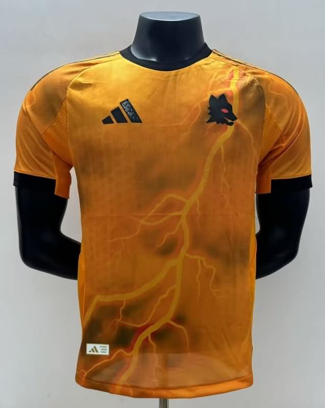 Thailand Quality(AAA) 25/26 AS Roma Away Soccer Jersey (Player)