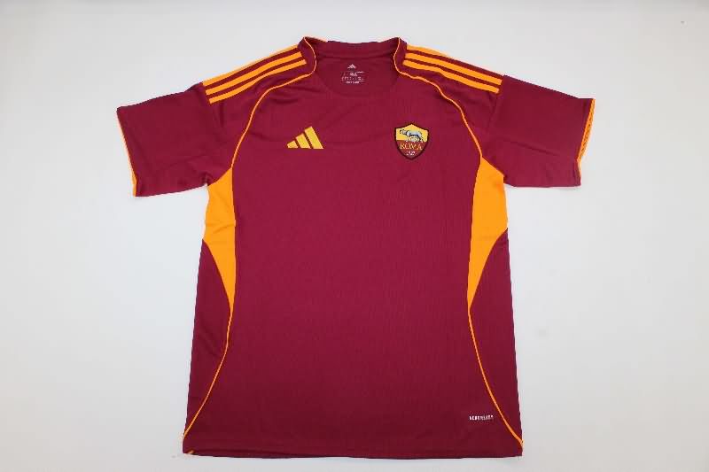 Thailand Quality(AAA) 25/26 AS Roma Home Soccer Jersey