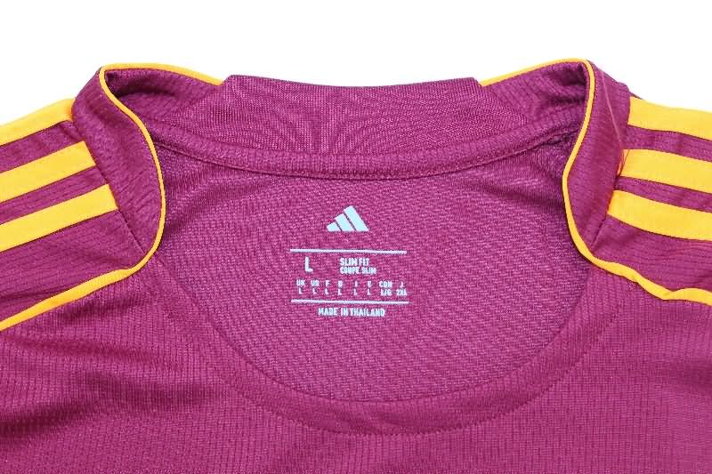 Thailand Quality(AAA) 25/26 AS Roma Home Soccer Jersey