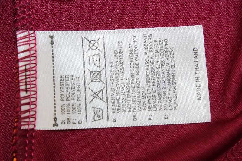 Thailand Quality(AAA) 25/26 AS Roma Home Soccer Jersey