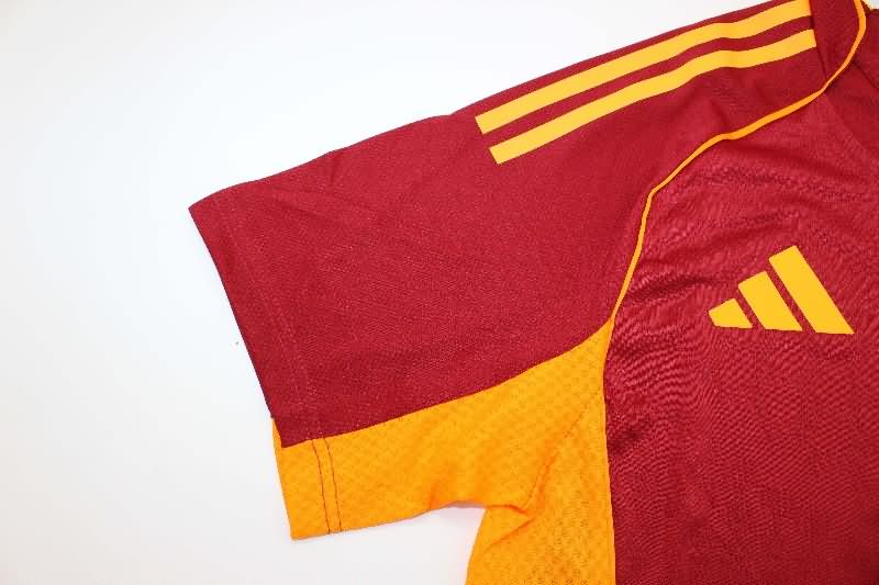 Thailand Quality(AAA) 25/26 AS Roma Home Soccer Jersey (Player)