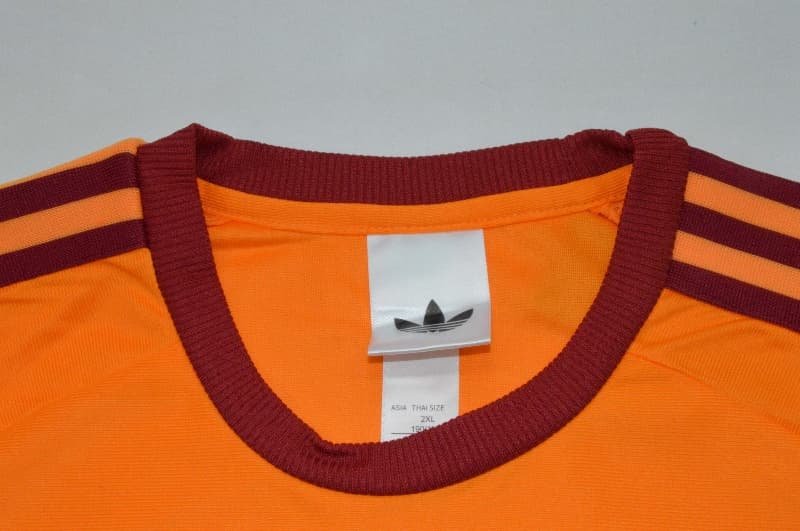 Thailand Quality(AAA) 25/26 AS Roma Orange Soccer Jersey