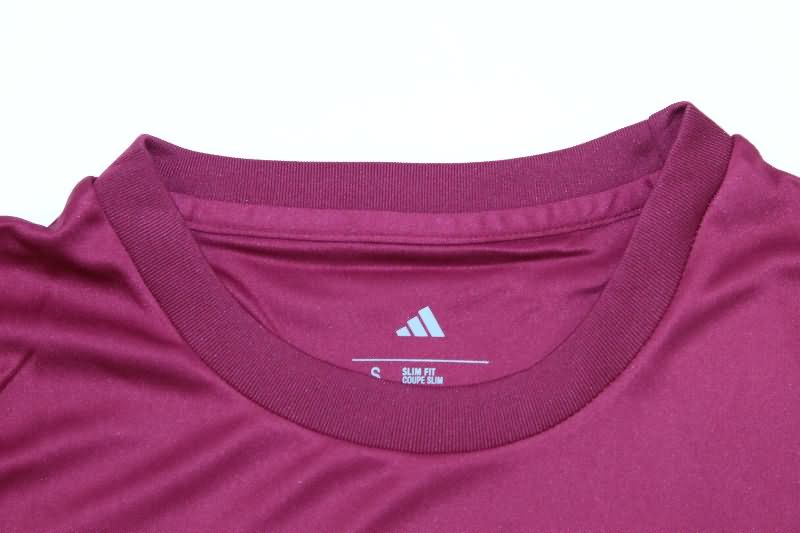 Thailand Quality(AAA) 25/26 AS Roma Training Vest Soccer Jersey