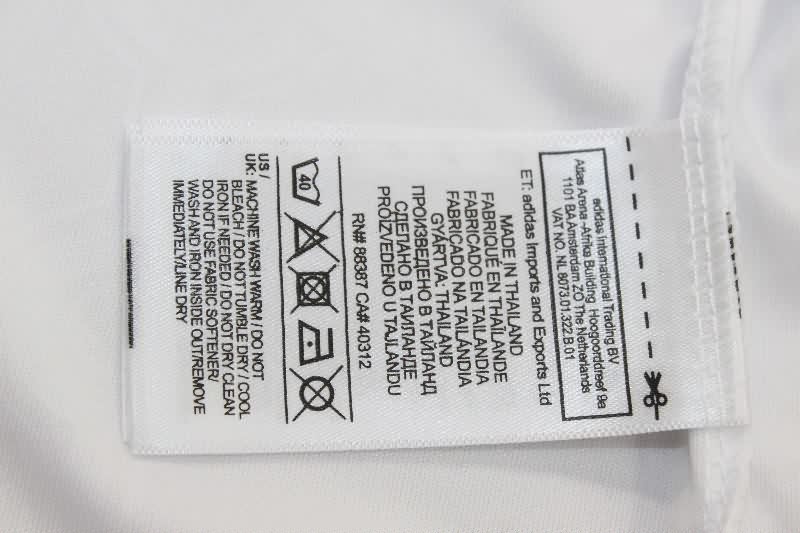 Thailand Quality(AAA) 25/26 AS Roma White Soccer Jersey