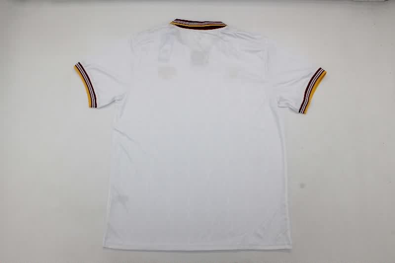 Thailand Quality(AAA) 25/26 AS Roma White Soccer Jersey