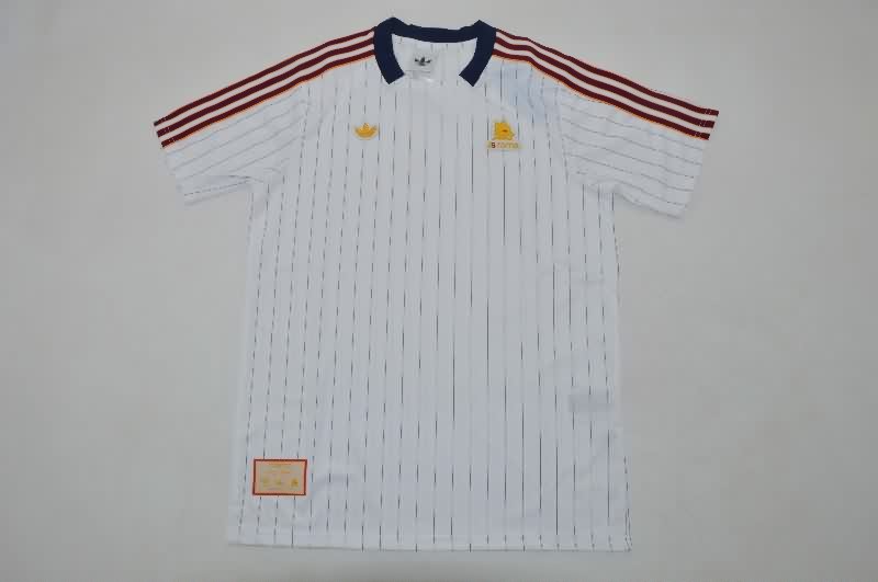 Thailand Quality(AAA) 25/26 AS Roma White Soccer Jersey 02 Thailand Quality(AAA) 25/26 AS Roma White Soccer Jersey 02