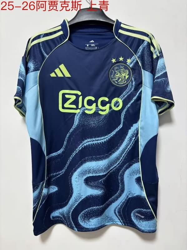 Thailand Quality(AAA) 25/26 Ajax Away Soccer Jersey