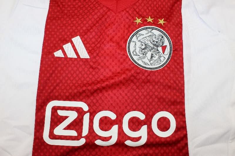 Thailand Quality(AAA) 25/26 Ajax Home Soccer Jersey