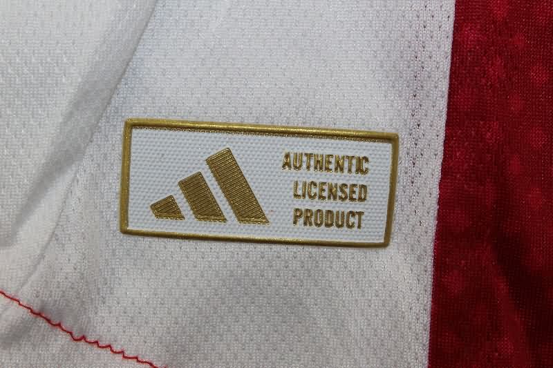 Thailand Quality(AAA) 25/26 Ajax Home Soccer Jersey (Player)
