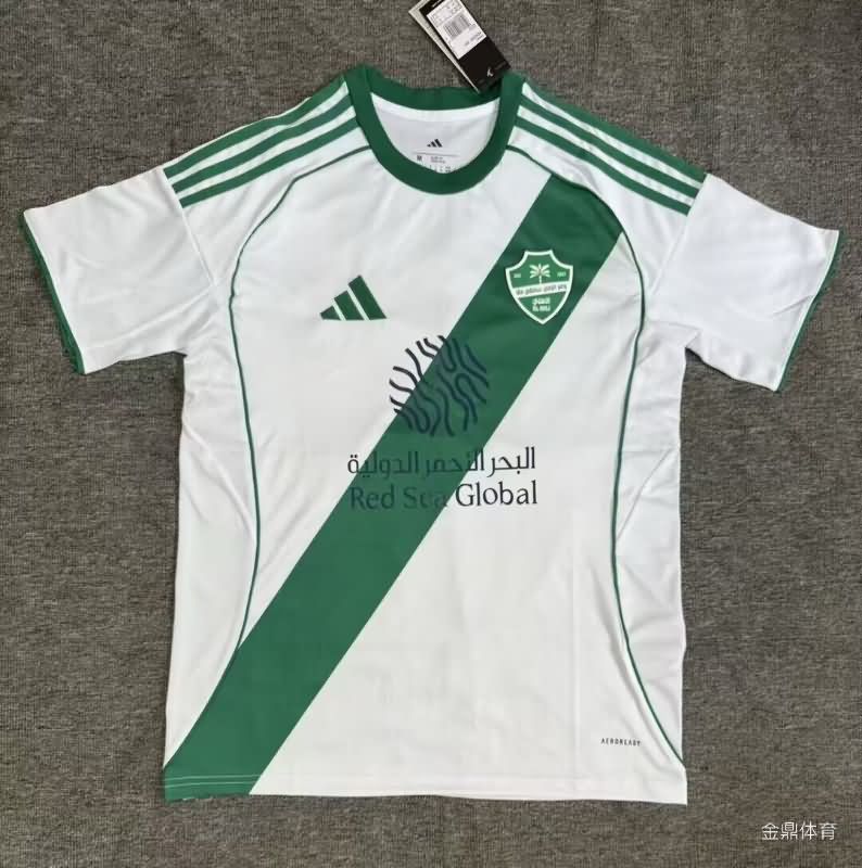 Thailand Quality(AAA) 25/26 Al-Ahli Home Soccer Jersey