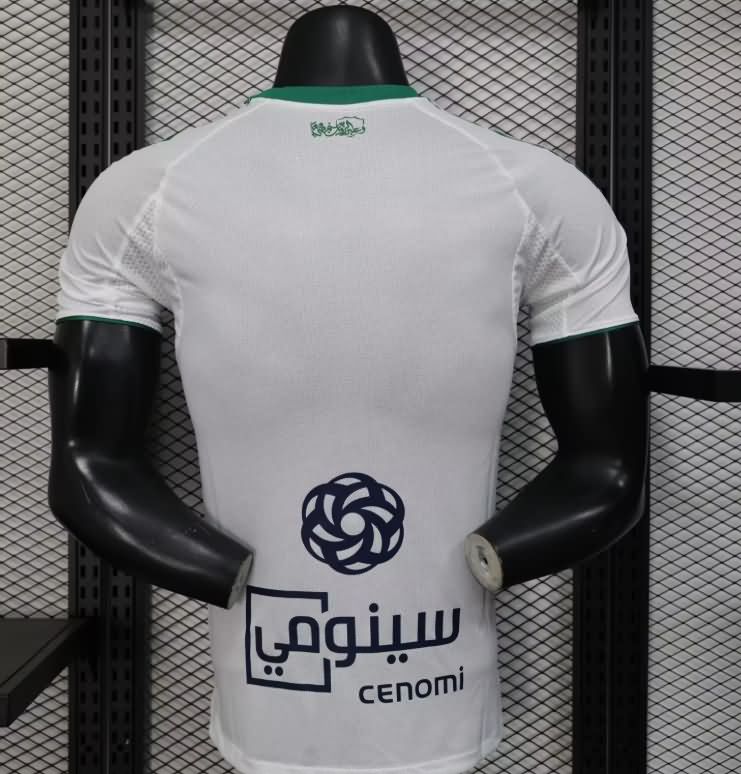 Thailand Quality(AAA) 25/26 Al-Ahli Home Soccer Jersey (Player)