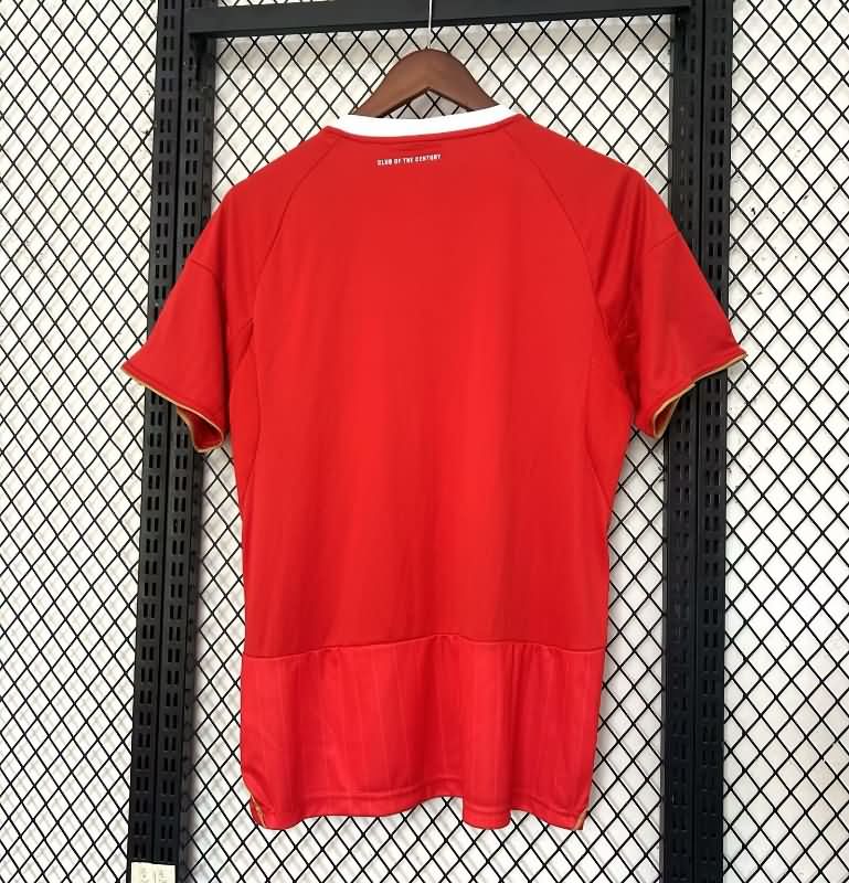 Thailand Quality(AAA) 25/26 Al Ahly Home Soccer Jersey