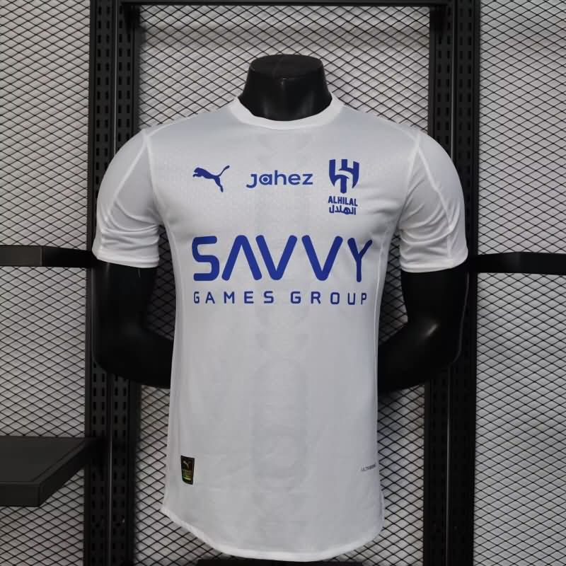Thailand Quality(AAA) 25/26 Al Hilal Away Soccer Jersey (Player)