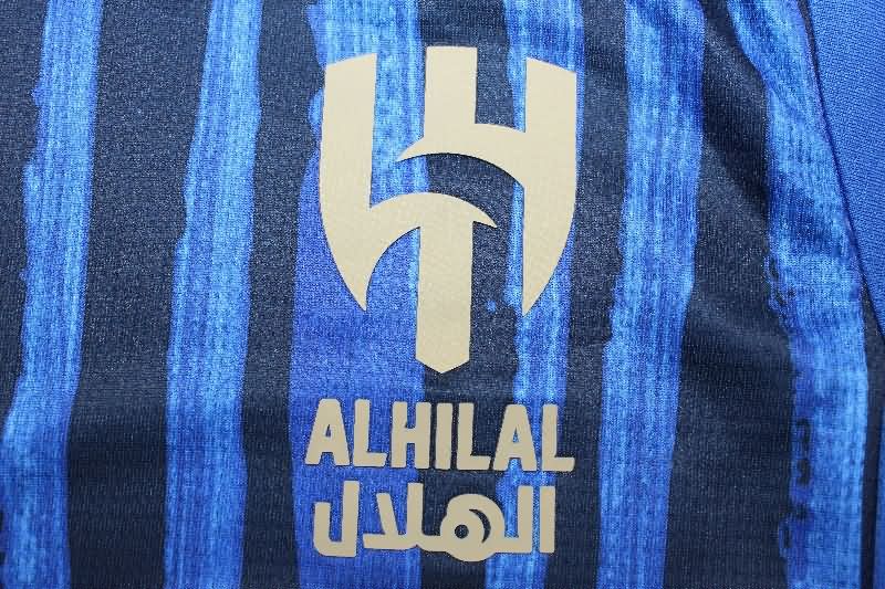 Thailand Quality(AAA) 25/26 Al Hilal Home Soccer Jersey