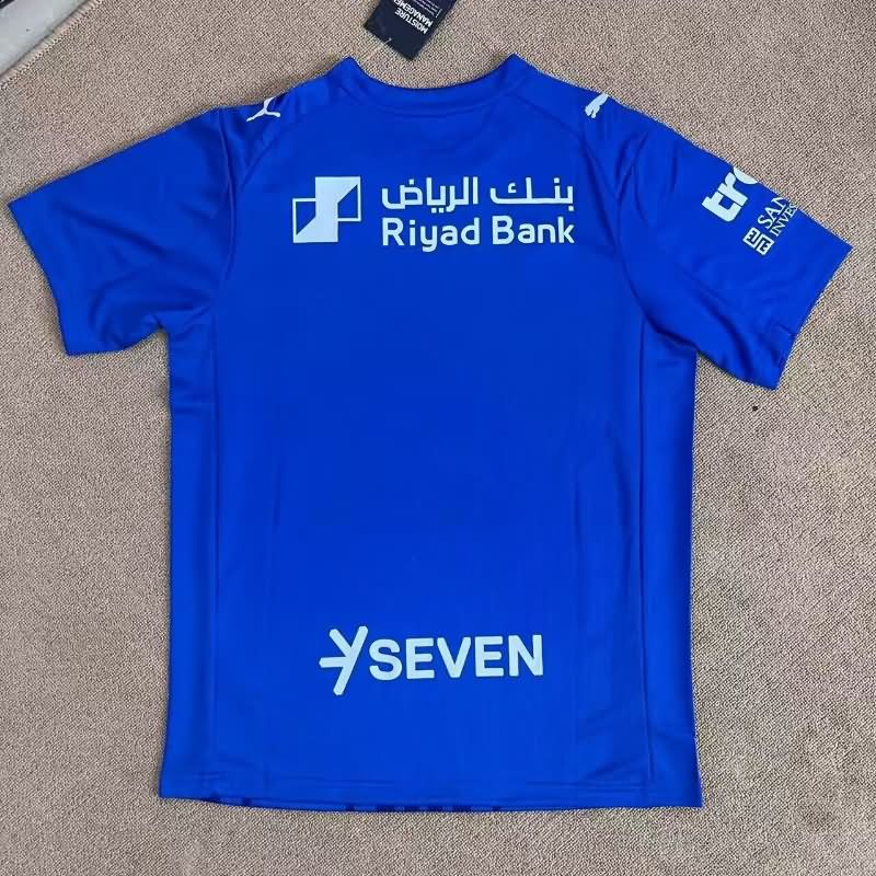 Thailand Quality(AAA) 25/26 Al Hilal Home Soccer Jersey 02