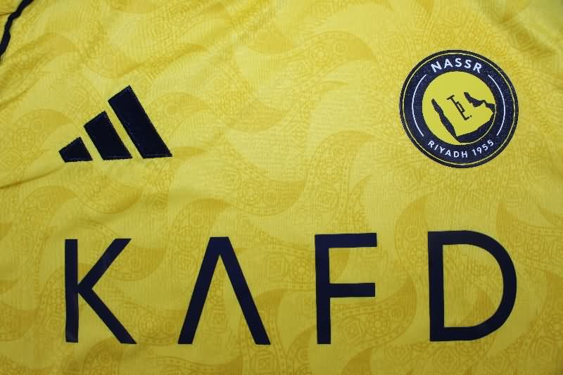 Thailand Quality(AAA) 25/26 Al Nassr FC Home Soccer Jersey