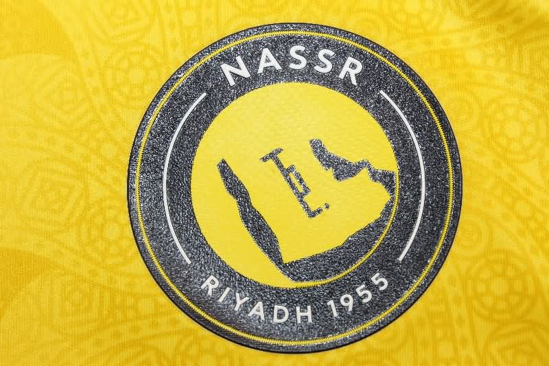 Thailand Quality(AAA) 25/26 Al Nassr FC Home Soccer Jersey