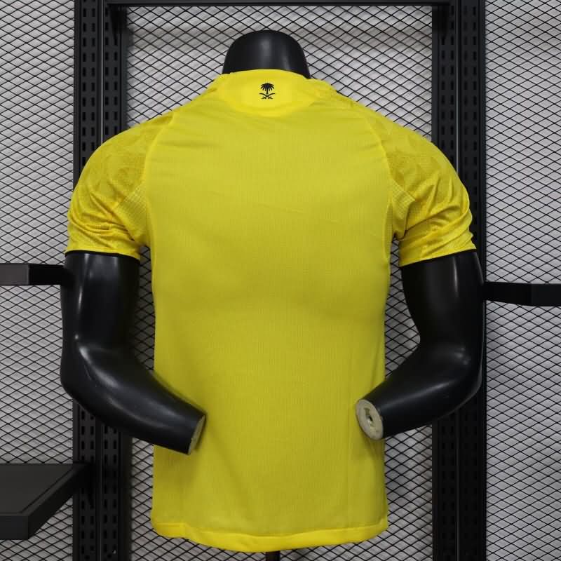 Thailand Quality(AAA) 25/26 Al Nassr FC Home Soccer Jersey (Player)