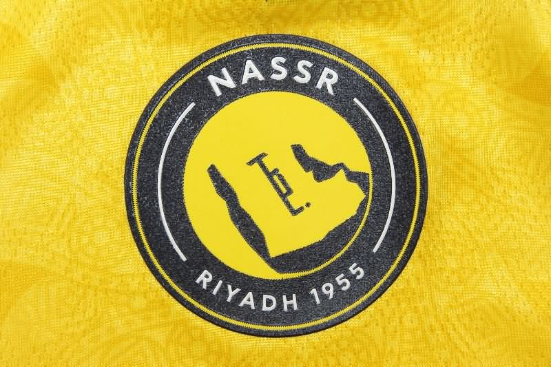 Thailand Quality(AAA) 25/26 Al Nassr FC Home Soccer Jersey (Player)