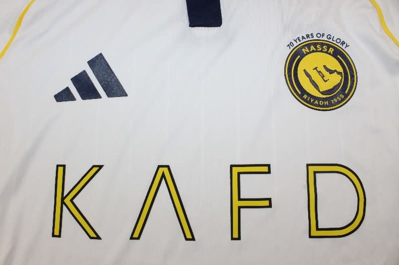 Thailand Quality(AAA) 25/26 Al Nassr FC Third Soccer Jersey (Player)