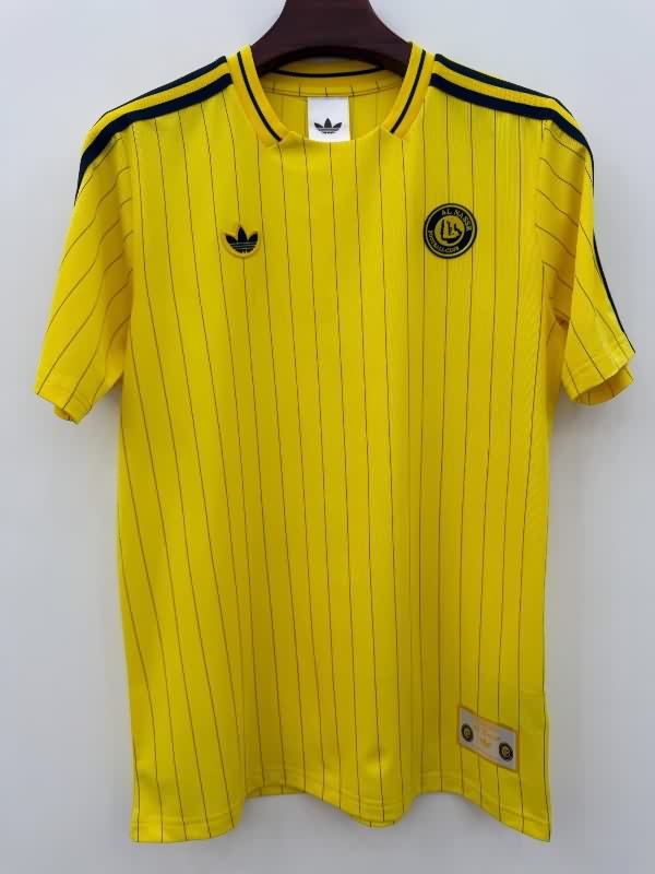 Thailand Quality(AAA) 25/26 Al Nassr FC Yellow Soccer Jersey
