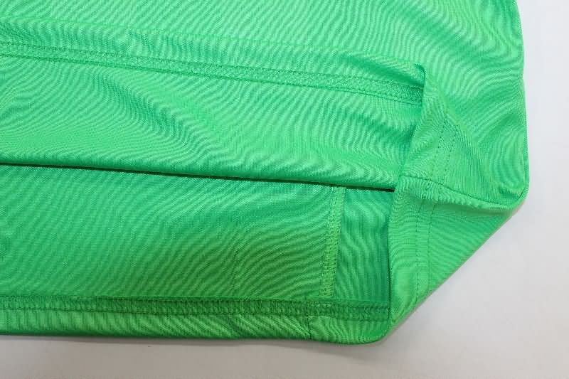 Thailand Quality(AAA) 25/26 Arsenal Goalkeeper Green Soccer Jersey