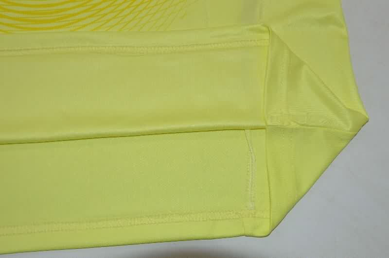 Thailand Quality(AAA) 25/26 Arsenal Goalkeeper Yellow Soccer Jersey