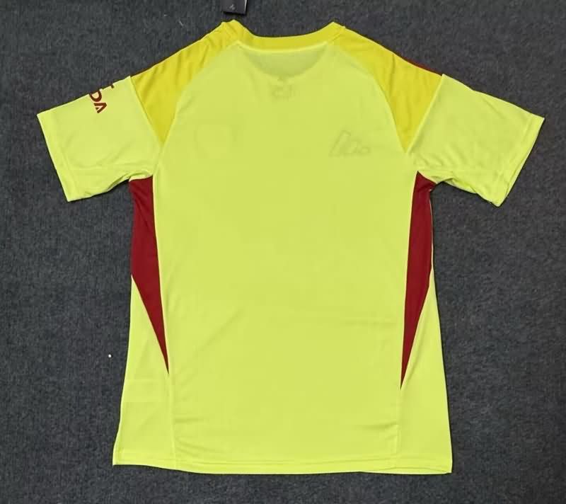 Thailand Quality(AAA) 25/26 Arsenal Goalkeeper Yellow Soccer Jersey Leaked