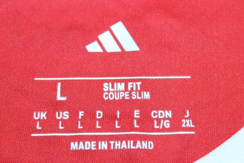 Thailand Quality(AAA) 25/26 Arsenal Home Soccer Jersey