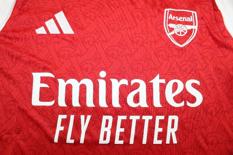 Thailand Quality(AAA) 25/26 Arsenal Home Soccer Jersey