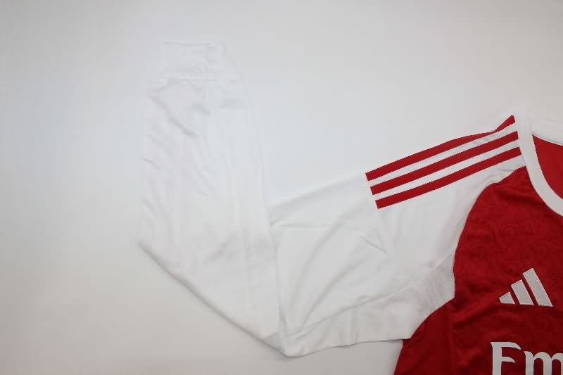 Thailand Quality(AAA) 25/26 Arsenal Home Long Sleeve Soccer Jersey