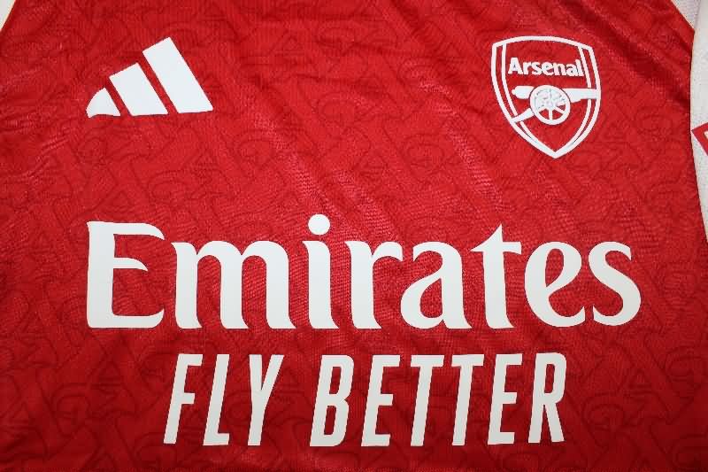 Thailand Quality(AAA) 25/26 Arsenal Home Soccer Jersey(Player)