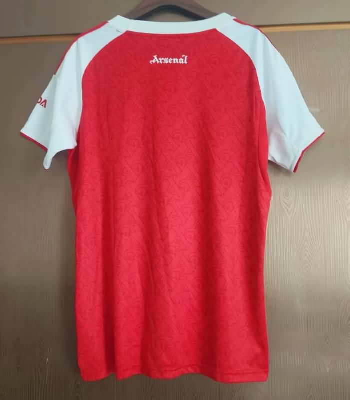 Thailand Quality(AAA) 25/26 Arsenal Home Women Soccer Jersey