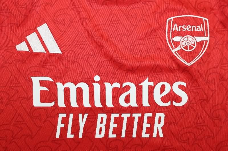 Thailand Quality(AAA) 25/26 Arsenal Home Women Soccer Jersey