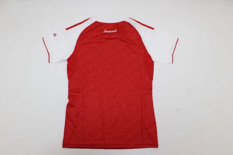 Thailand Quality(AAA) 25/26 Arsenal Home Women Soccer Jersey