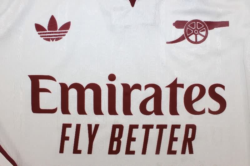 Thailand Quality(AAA) 25/26 Arsenal Third Long Sleeve Soccer Jersey(Player)