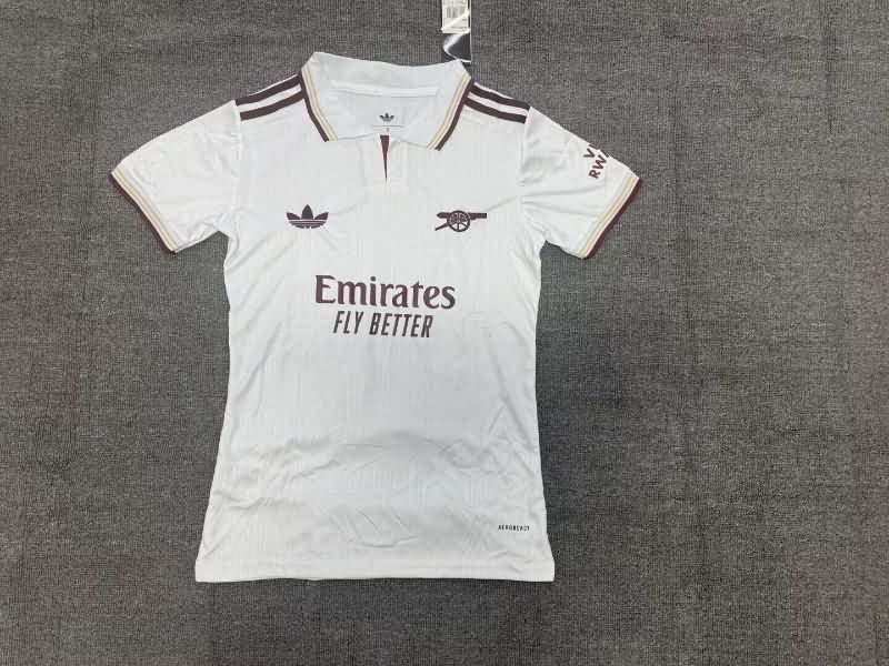 Thailand Quality(AAA) 25/26 Arsenal Third Women Soccer Jersey