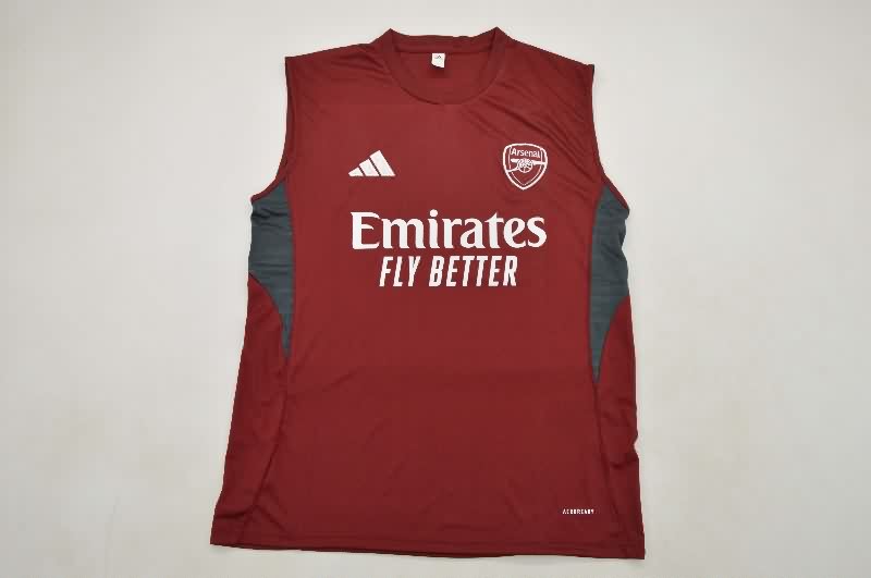 Thailand Quality(AAA) 25/26 Arsenal Training Vest Soccer Jersey