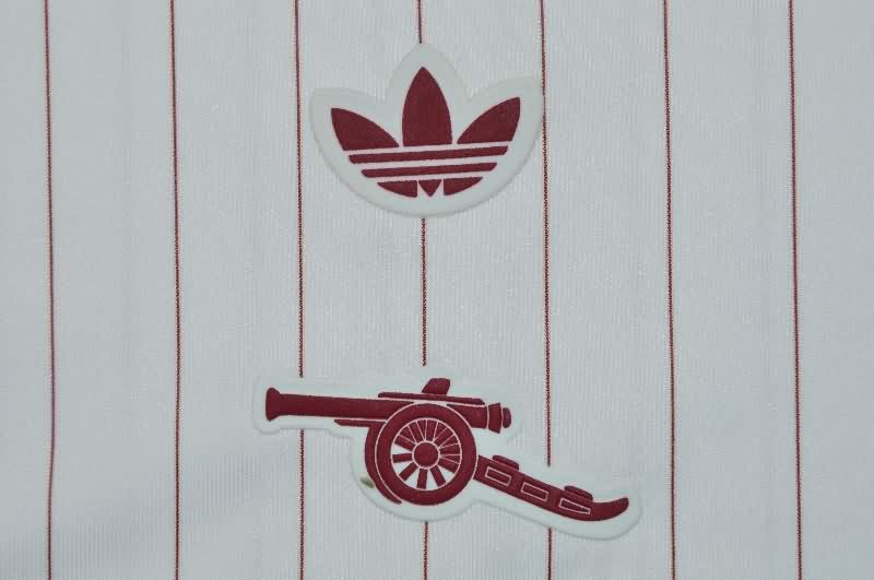 Thailand Quality(AAA) 25/26 Arsenal White Soccer Jersey