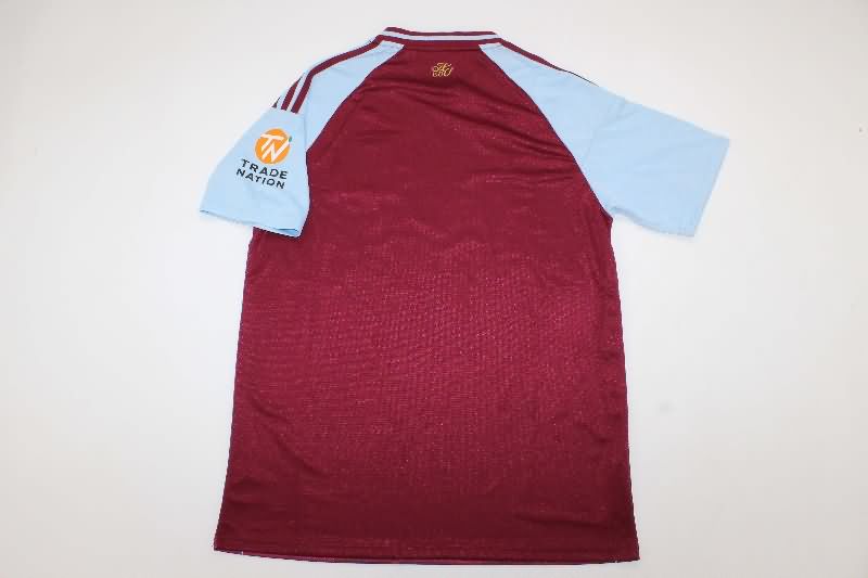 Thailand Quality(AAA) 25/26 Aston Villa Home Soccer Jersey