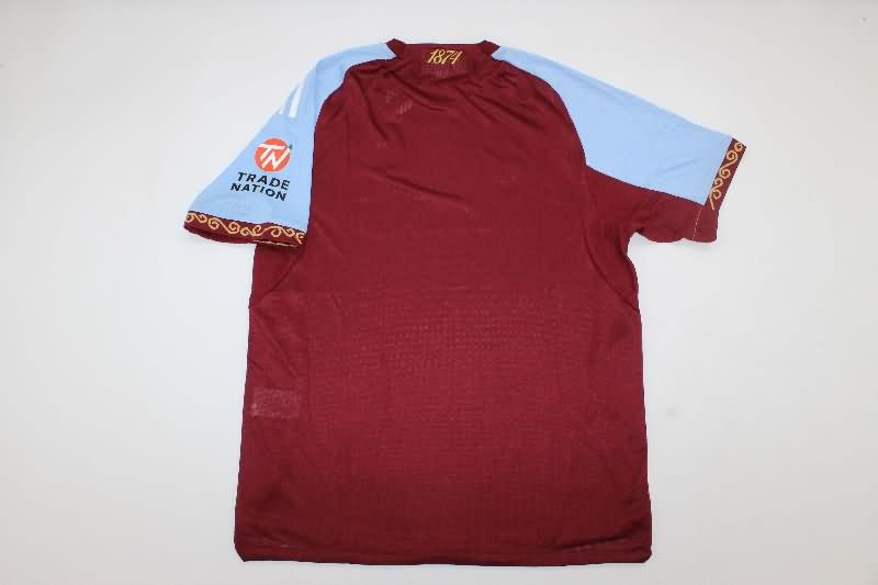 Thailand Quality(AAA) 25/26 Aston Villa Home Soccer Jersey (Player)