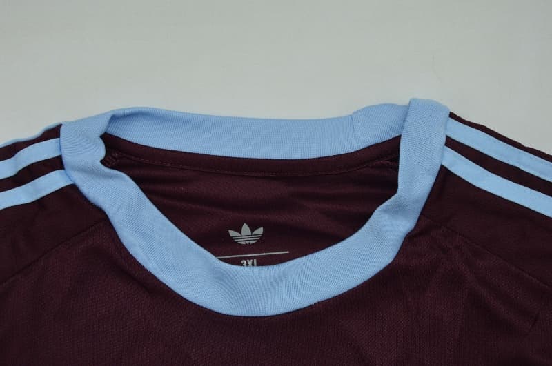 Thailand Quality(AAA) 25/26 Aston Villa Red Soccer Jersey