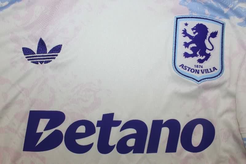 Thailand Quality(AAA) 25/26 Aston Villa Third Soccer Jersey